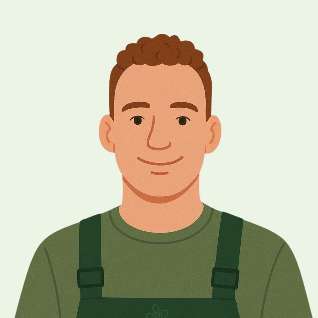 Sebastian Brunsmann, Mitarbeiter im Team von Wißmann Garten- und Landschaftsbau